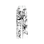 'Bayahibe Rose' Full Leg Pleated Pant