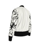 'Bayahibe Rose' JAIME™ Button-Up Bomber Jacket