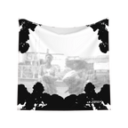 JAIME™ Logo Silk Scarf in B&W